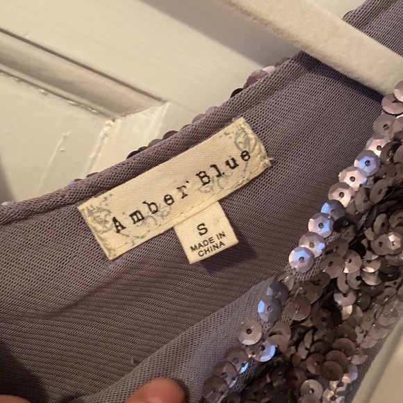 AMBER blue dress - Picture 2 of 3